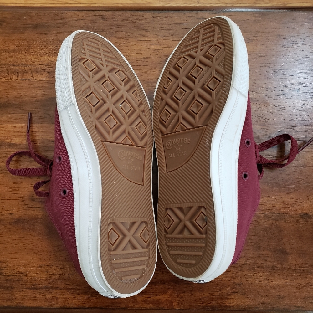 Converse Chuck Taylor All Star II Sneakers Maroon - Picture 3 of 8